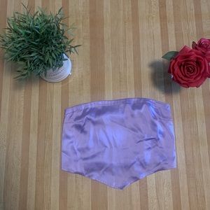 Hollister lavender tube top (M)